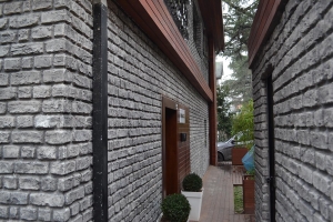 Derin Tuğla Duvar Paneli Uygulama Görseli