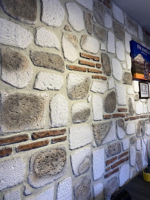 Alaçatı Taş Duvar Paneli Uygulama Görseli