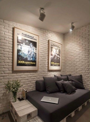 Ladrillo Loft Tuğla Duvar Paneli Uygulama Görseli