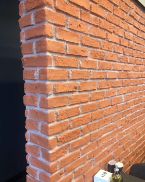 Akdeniz Tuğlası Duvar Paneli Uygulama Görseli