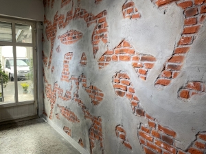 Tuğla Beton Duvar Paneli Uygulama Görseli